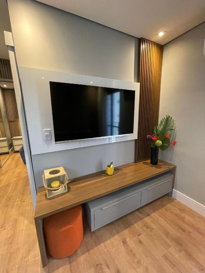Flat Completo No Gonzaga Santos Uma Quadra Da Praia Екстериор снимка
