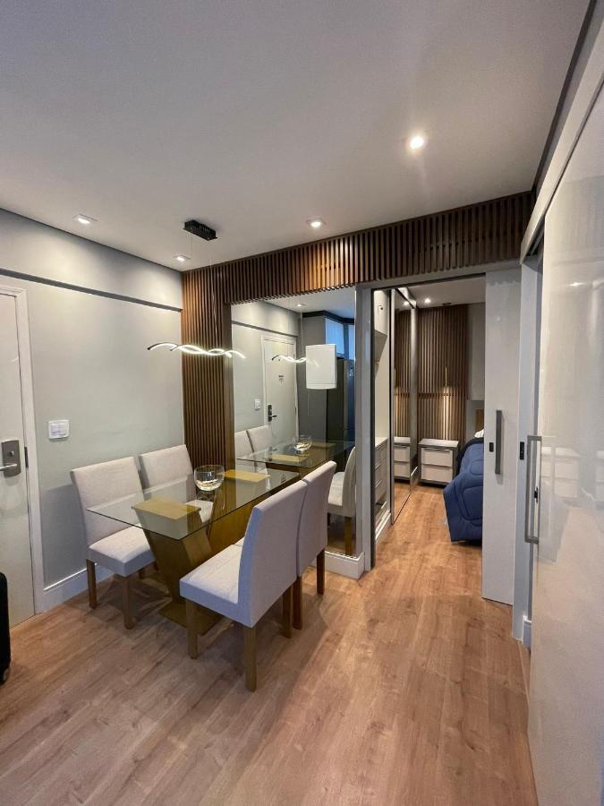 Flat Completo No Gonzaga Santos Uma Quadra Da Praia Екстериор снимка